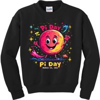 Total Lunar Eclipse pi day 3 Kids Sweatshirt