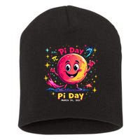 Total Lunar Eclipse pi day 3 Short Acrylic Beanie