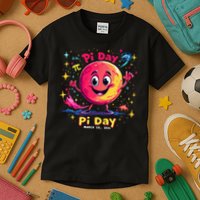Total Lunar Eclipse pi day 3 Kids T-Shirt
