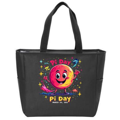 Total Lunar Eclipse pi day 3 Zip Tote Bag
