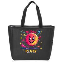 Total Lunar Eclipse pi day 3 Zip Tote Bag