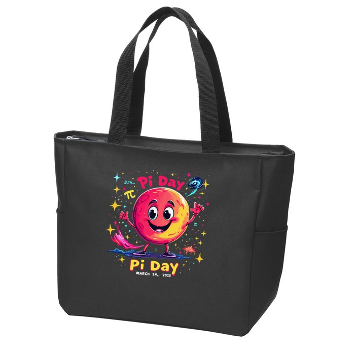 Total Lunar Eclipse pi day 3 Zip Tote Bag