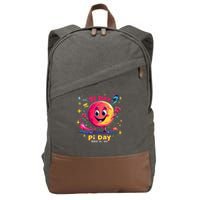 Total Lunar Eclipse pi day 3 Cotton Canvas Backpack