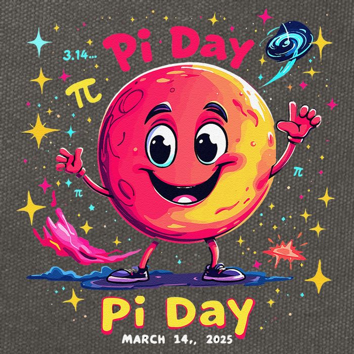 Total Lunar Eclipse pi day 3 Cotton Canvas Backpack