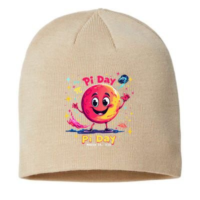 Total Lunar Eclipse pi day 3 Sustainable Beanie