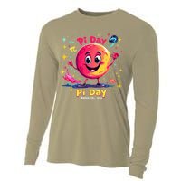 Total Lunar Eclipse pi day 3 Cooling Performance Long Sleeve Crew