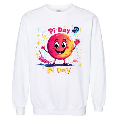 Total Lunar Eclipse pi day 3 Garment-Dyed Sweatshirt