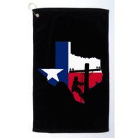 Texas Lineman Electrician Gift Tx Lone Star State Flag Golf Towel
