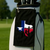 Texas Lineman Electrician Gift Tx Lone Star State Flag Golf Towel