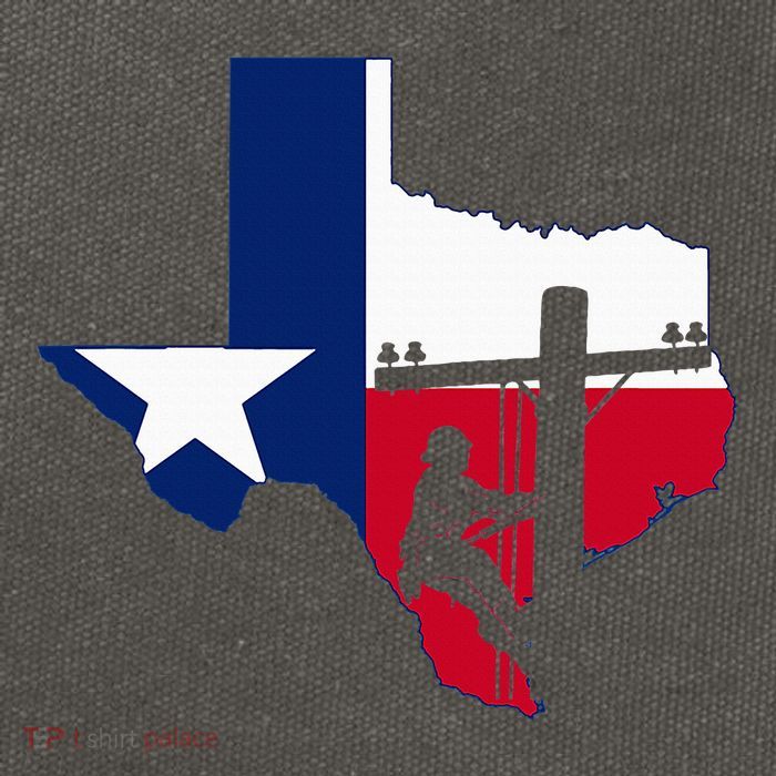 Texas Lineman Electrician Gift Tx Lone Star State Flag Cotton Canvas Backpack