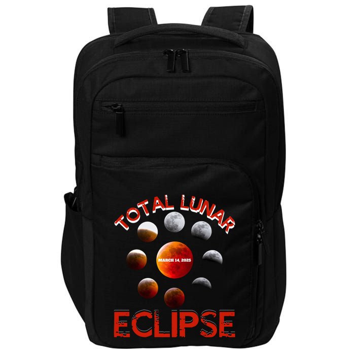 Total Lunar Eclipse 2025 Blood Moon March 14 Eclipse Meaningful Gift Impact Tech Backpack