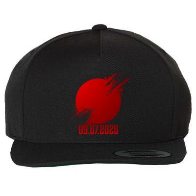 Total Lunar Eclipse 2025 Blood Moon September 7 Eclipse Meaningful Gift Wool Snapback Cap