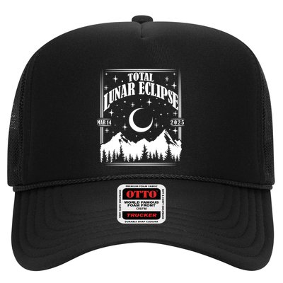 Total Lunar Eclipse 2025 Astronomy Event Meaningful Gift Trucker Hat
