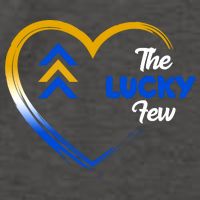 The Lucky Few Down Syndrome Awareness Heart Vector Backpack