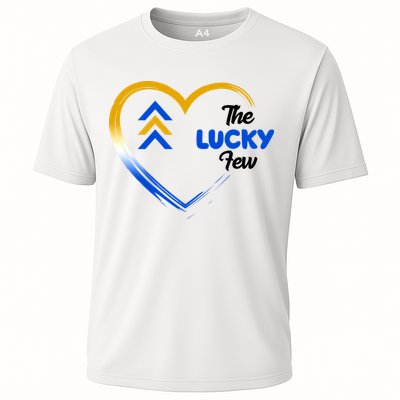 The Lucky Few Down Syndrome Awareness Heart Performance Shirt