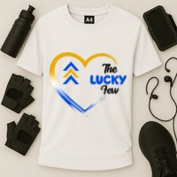 The Lucky Few Down Syndrome Awareness Heart Cooling Performance Crew T-Shirt