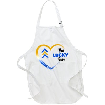 The Lucky Few Down Syndrome Awareness Heart Apron