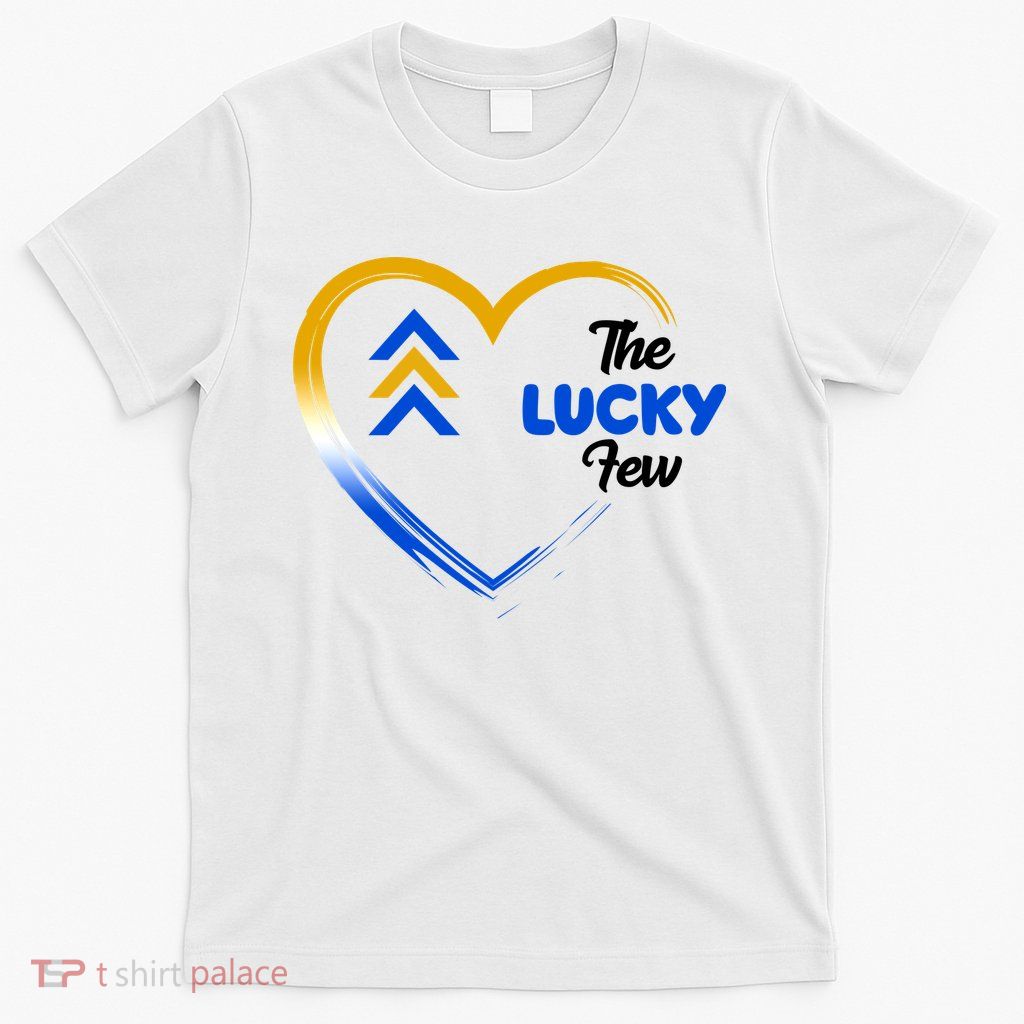 The Lucky Few Down Syndrome Awareness Heart T-Shirt