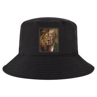 Trump Lion Face Usa President American 2024 Maga Usa Cool Comfort Performance Bucket Hat