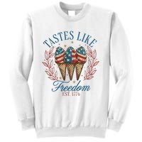 Tastes Like Freedom 4th Of July Sweatshirt