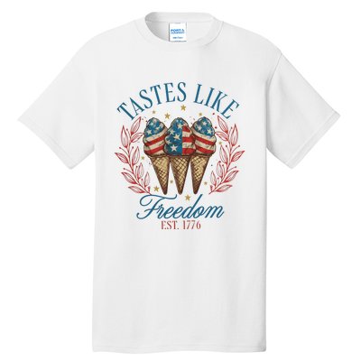 Tastes Like Freedom 4th Of July Tall T-Shirt