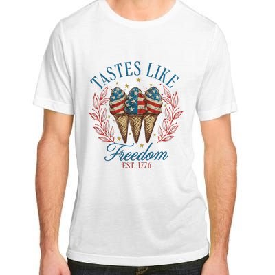 Tastes Like Freedom 4th Of July Adult ChromaSoft Performance T-Shirt