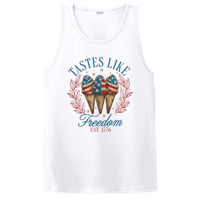 Tastes Like Freedom 4th Of July PosiCharge Competitor Tank