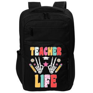 Teacher Life Fun School Impact Tech Backpack