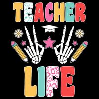Teacher Life Fun School Impact Tech Backpack