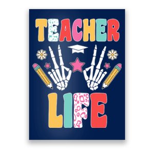 Teacher Life Fun School Poster