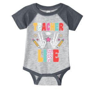 Teacher Life Fun School Infant Baby Jersey Bodysuit