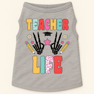 Teacher Life Fun School Doggie Tank