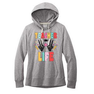 Teacher Life Fun School Women's Fleece Hoodie