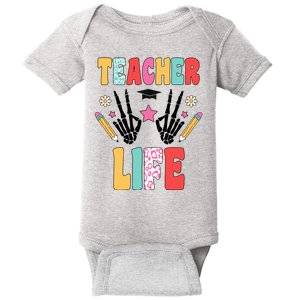 Teacher Life Fun School Baby Bodysuit