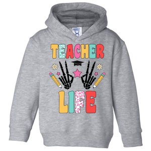 Teacher Life Fun School Toddler Hoodie