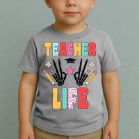 Teacher Life Fun School Toddler T-Shirt
