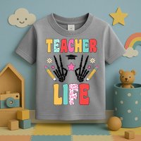 Teacher Life Fun School Toddler T-Shirt