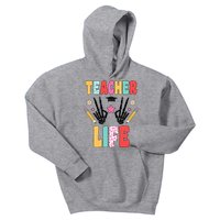 Teacher Life Fun School Kids Hoodie