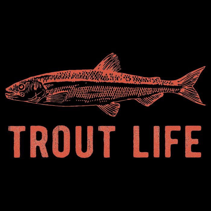 Trout Life Fly Fishing Fishing Impact Tech Backpack