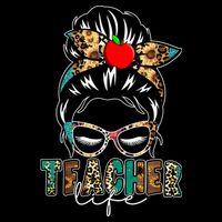 Teacher Life Female Bun Sweatshirt