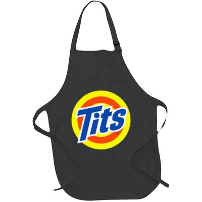 Tits Logo Funny Sexy Detergent Logo Apron