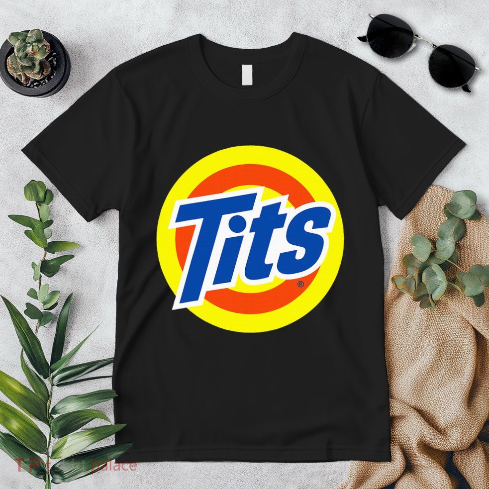 Tits Logo Funny Sexy Detergent Logo Premium T-Shirt