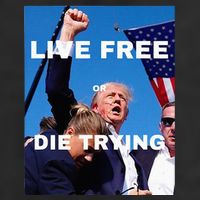 Trump Live Free Or Die Trying Cool Comfort Performance Bucket Hat