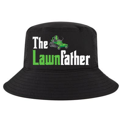 The Lawnfather Funny Lawn Mowing Cool Comfort Performance Bucket Hat