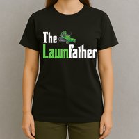 The Lawnfather Funny Lawn Mowing T-Shirt