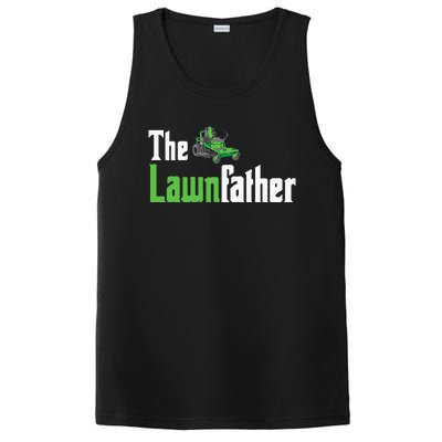 The Lawnfather Funny Lawn Mowing PosiCharge Competitor Tank