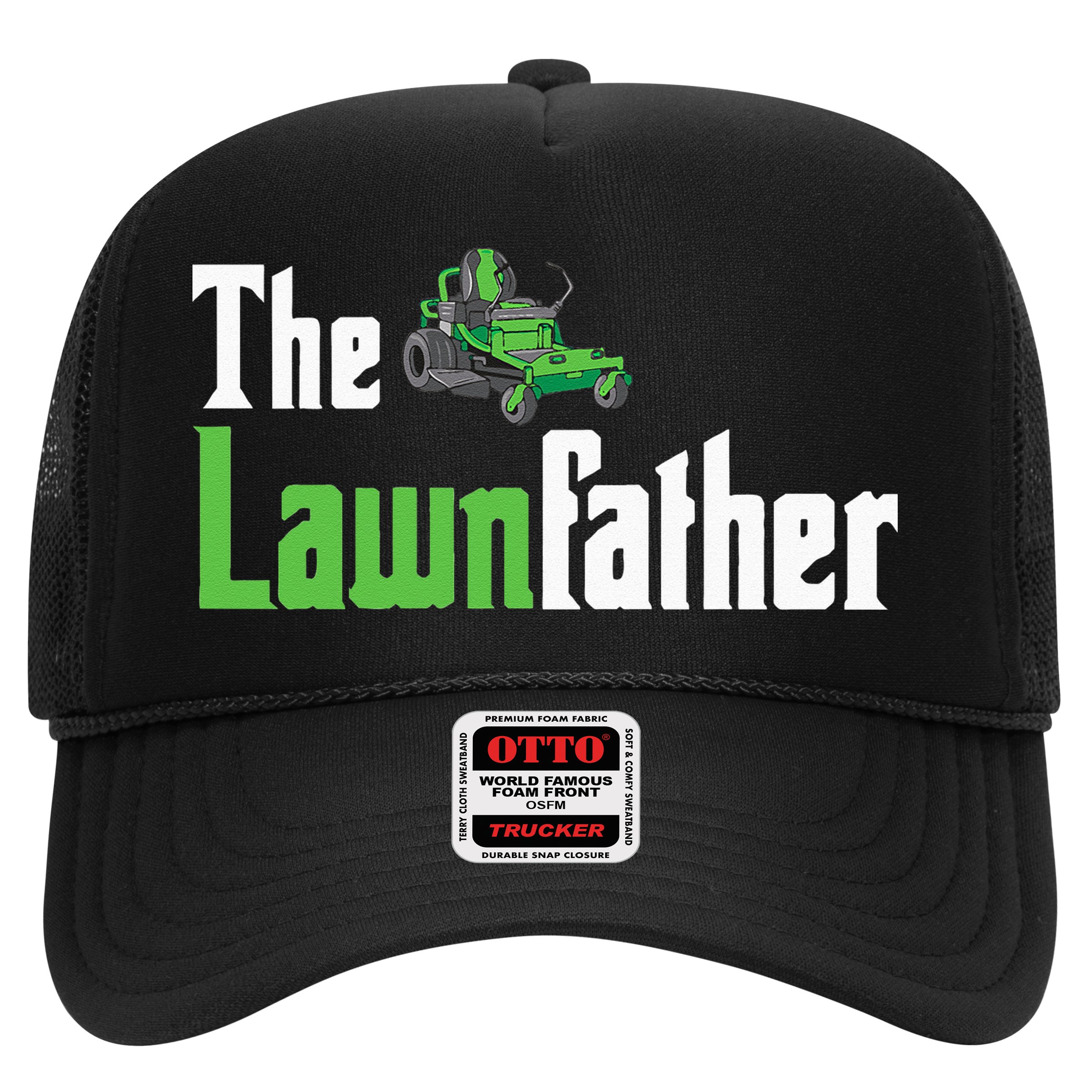 The Lawnfather Funny Lawn Mowing Hat