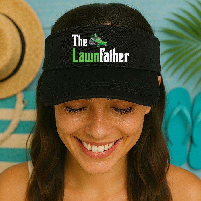 The Lawnfather Funny Lawn Mowing Visor