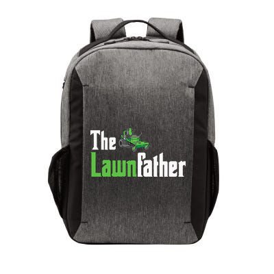 The Lawnfather Funny Lawn Mowing Vector Backpack