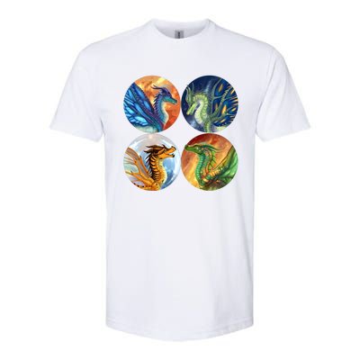 The Lost Fire Heroes Gift Dragon Fire Softstyle® CVC T-Shirt